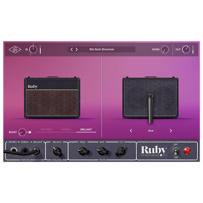 Universal Audio UAD Ruby '63 Top Boost Amp