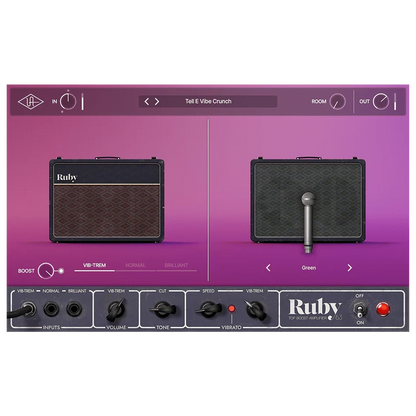 Universal Audio UAD Ruby '63 Top Boost Amp