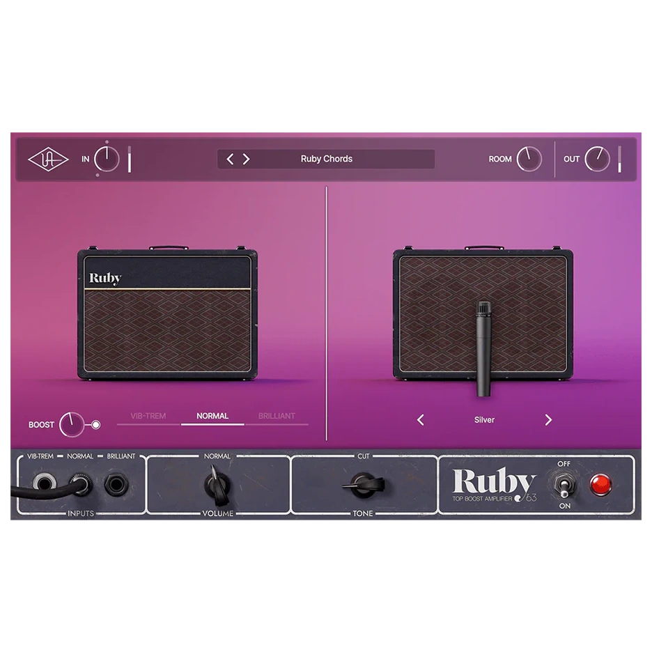Universal Audio UAD Ruby '63 Top Boost Amp