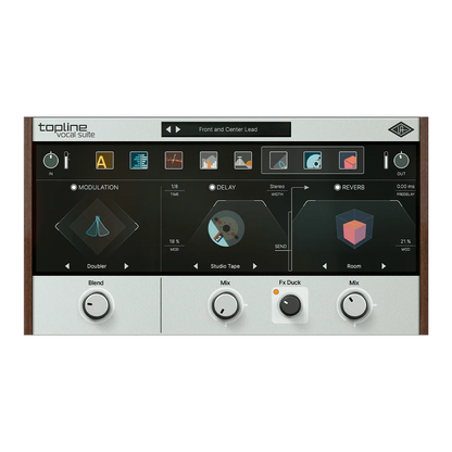 Universal Audio UAD Topline Vocal Suite