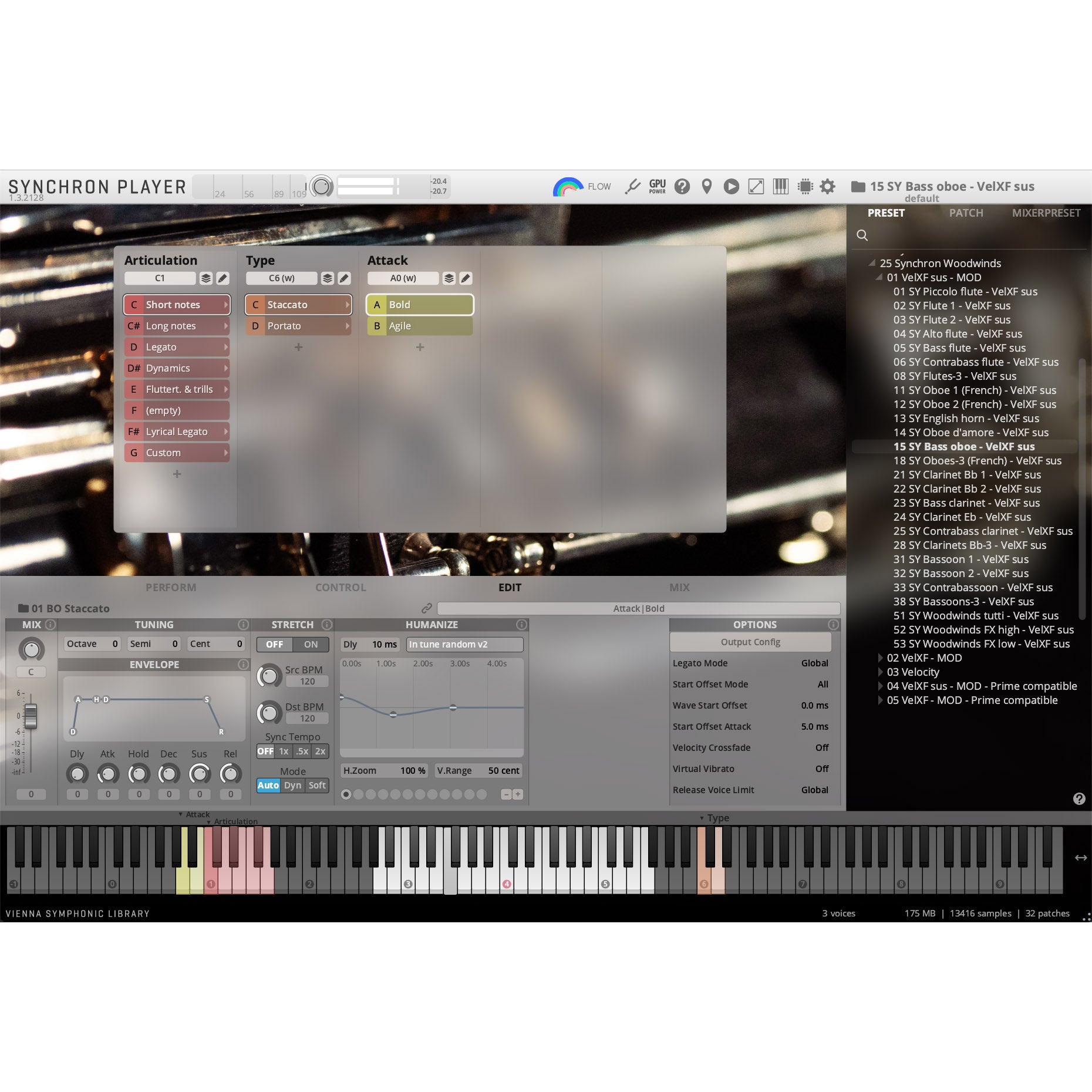 Vienna Symphonic Library Synchron Bass Oboe