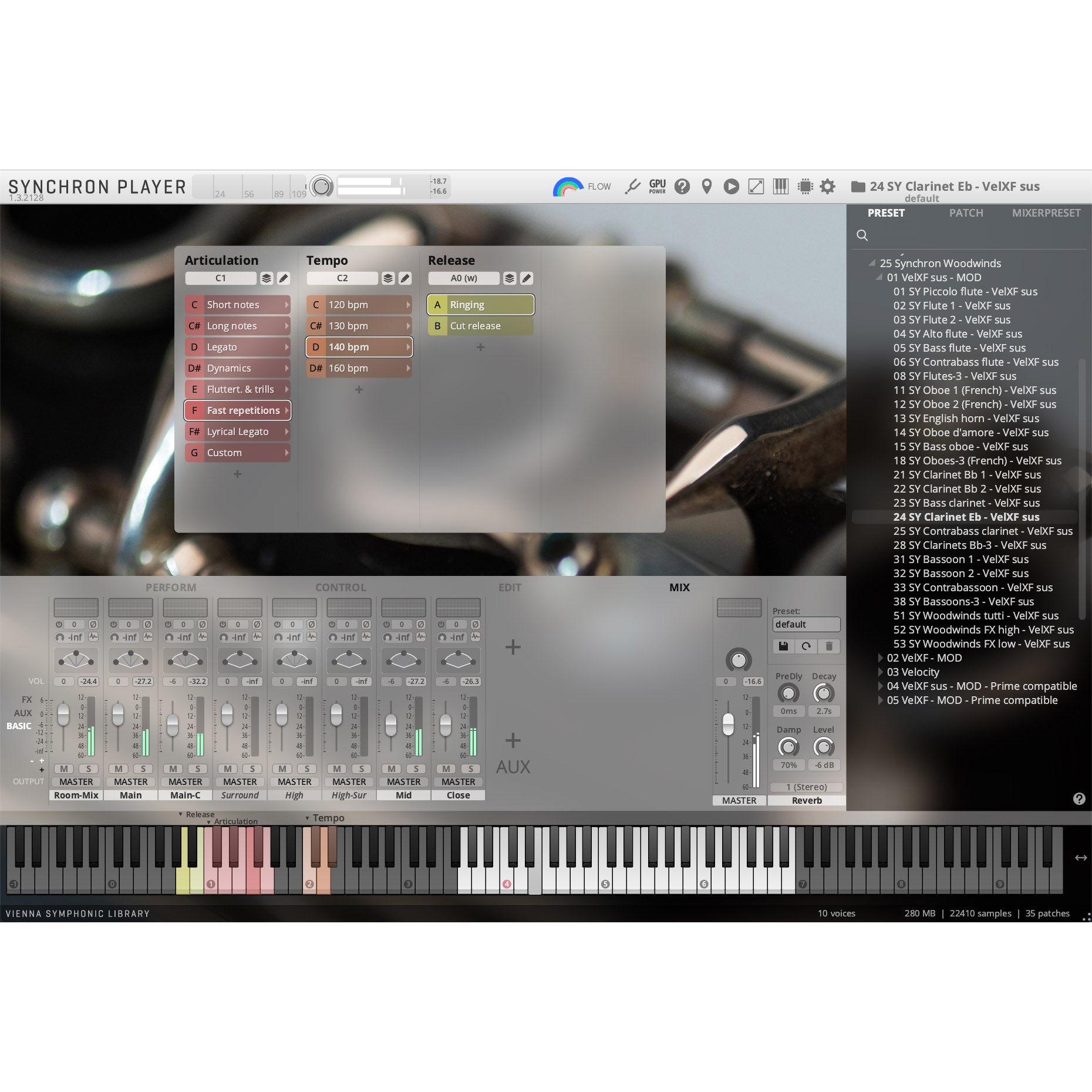 Vienna Symphonic Library Synchron Clarinet (Eb)