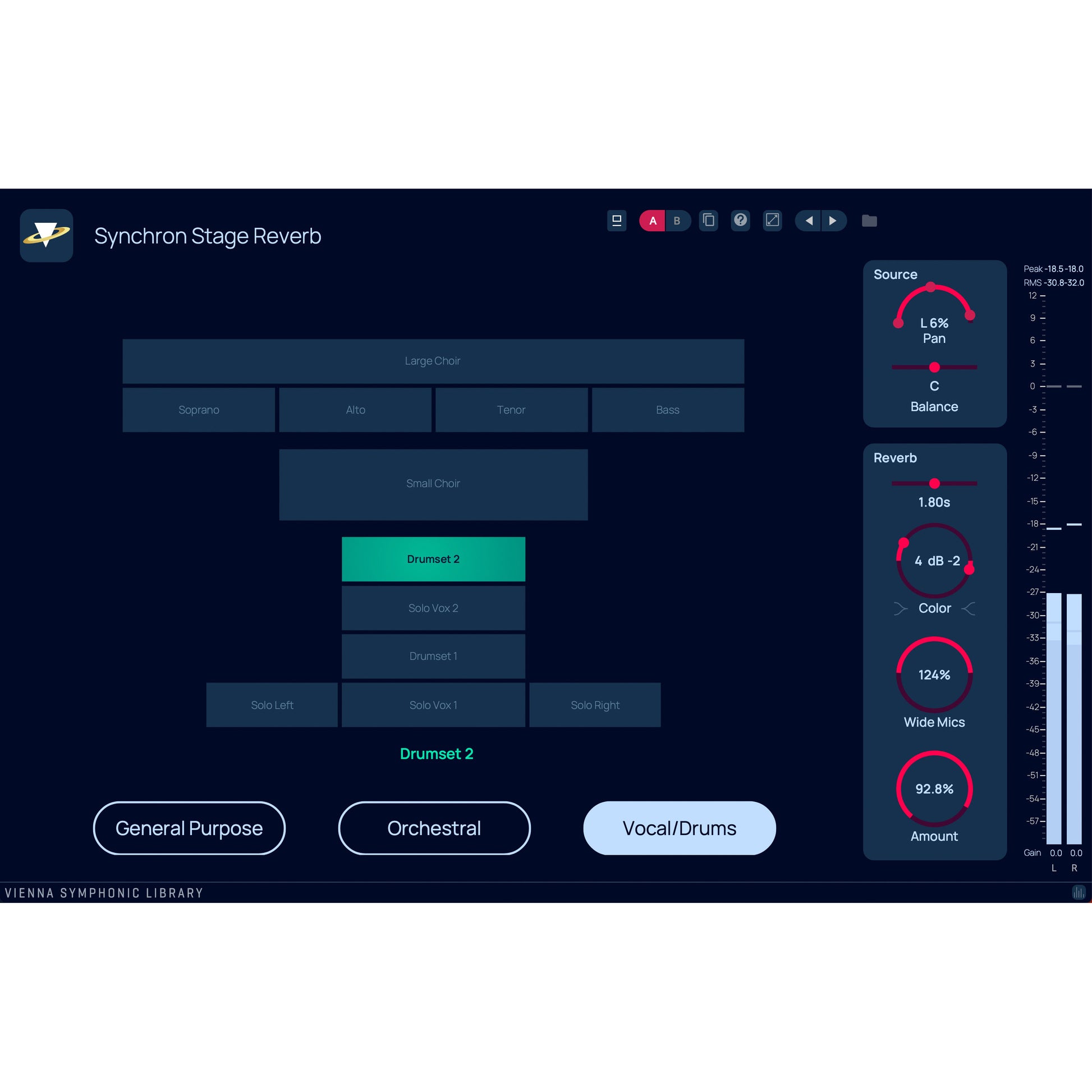 Vienna Symphonic Library Synchron Stage Reverb