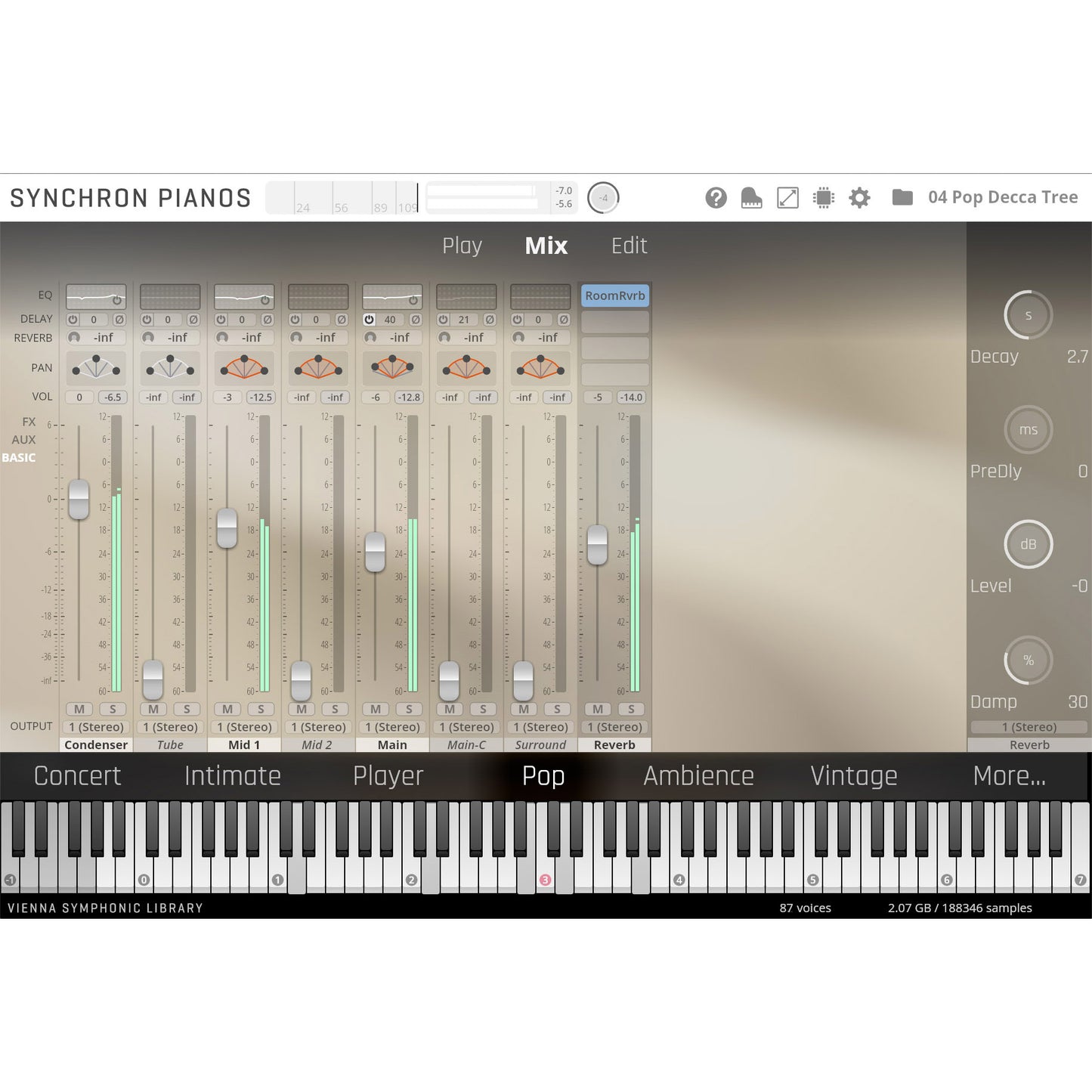 Vienna Symphonic Library Studio Bösendorfer 280VC