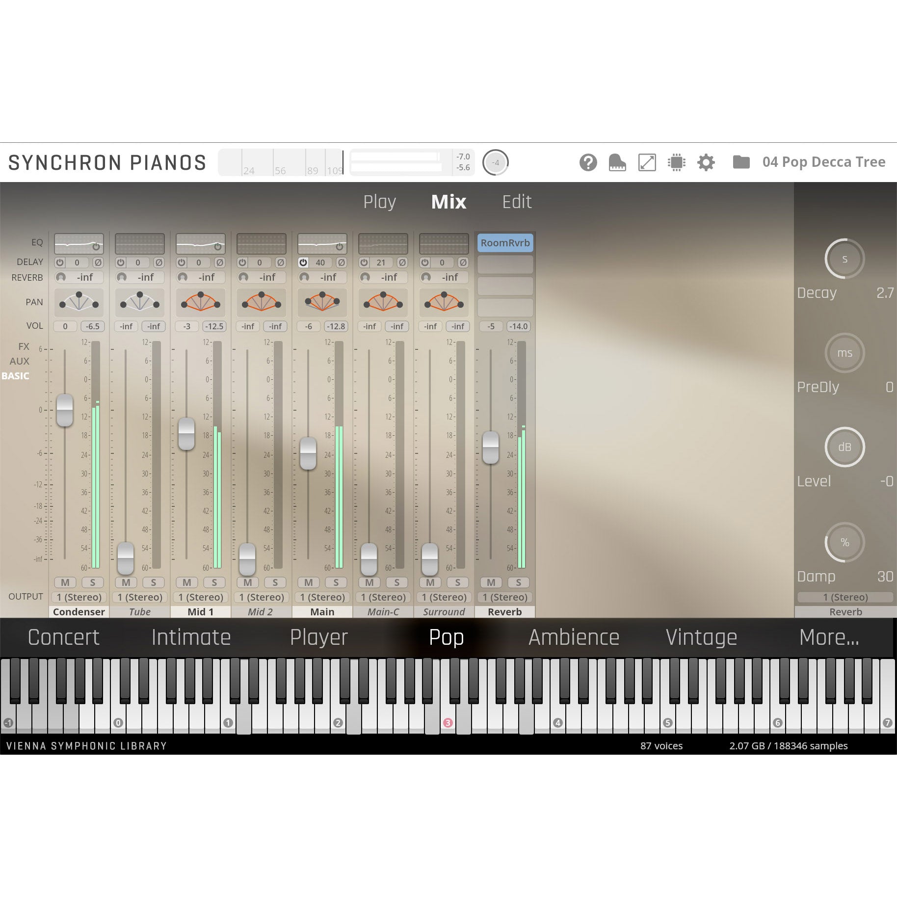 Vienna Symphonic Library Studio Bösendorfer 280VC