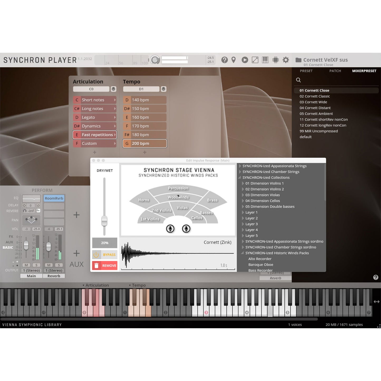 Vienna Symphonic Library Studio Cornett