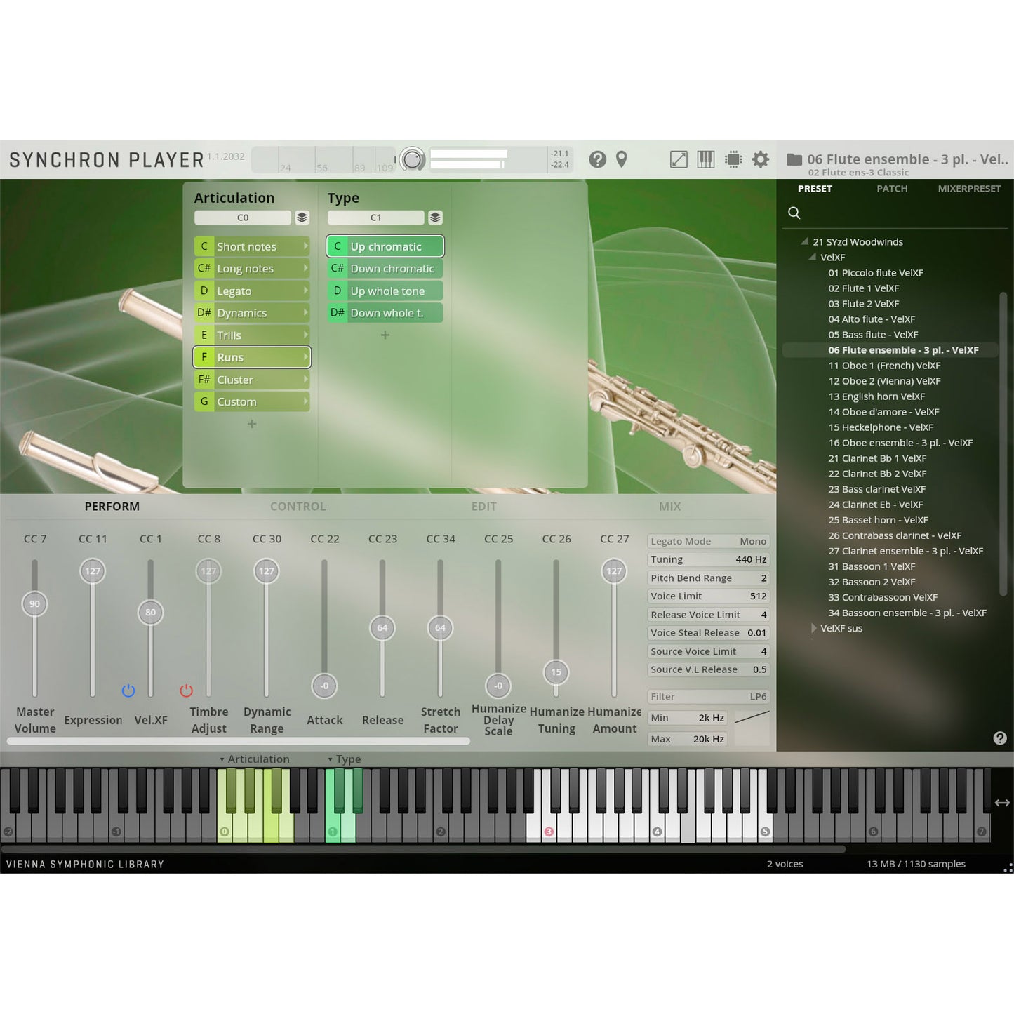 Vienna Symphonic Library Studio Flute Ensemble