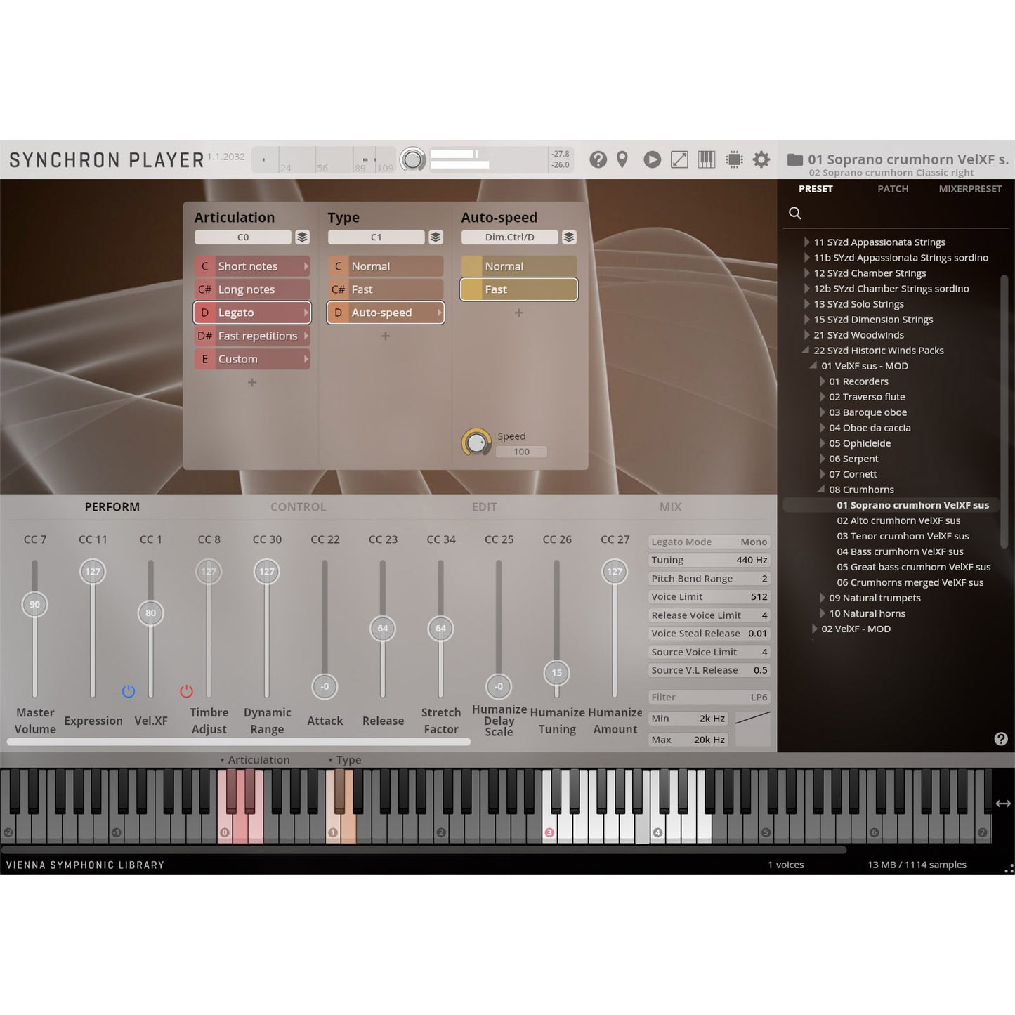 Vienna Symphonic Library Studio Crumhorns