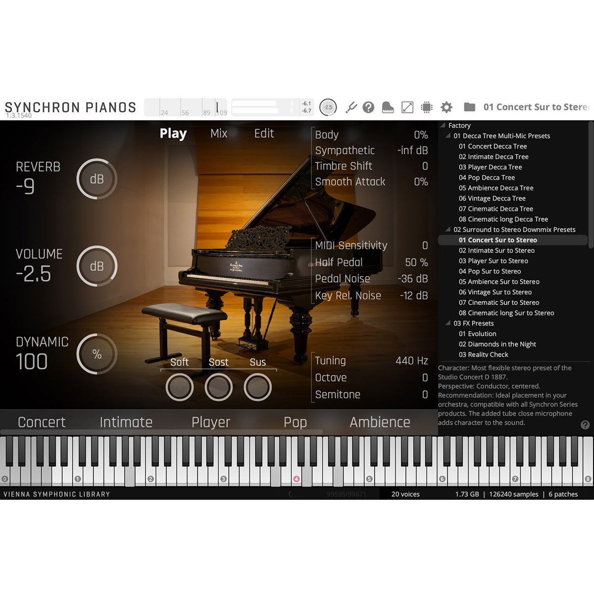 Vienna Symphonic Library Studio Concert D 1887