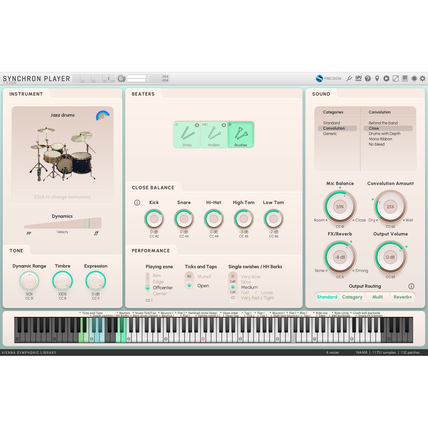 Vienna Symphonic Library Studio Jazz Drums