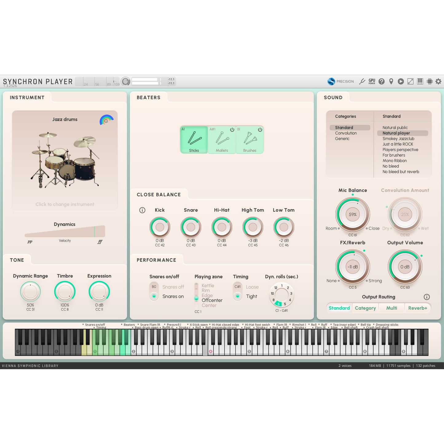 Vienna Symphonic Library Studio Jazz Drums