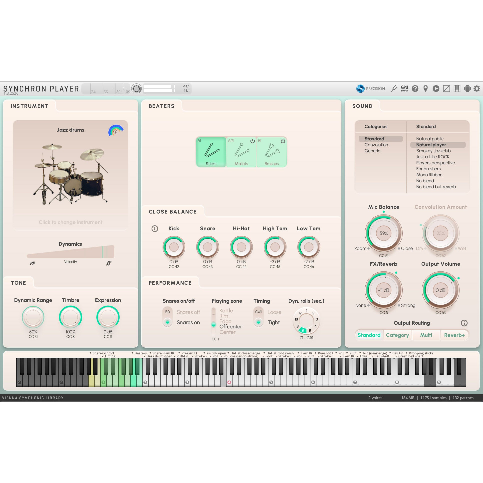 Vienna Symphonic Library Studio Jazz Drums
