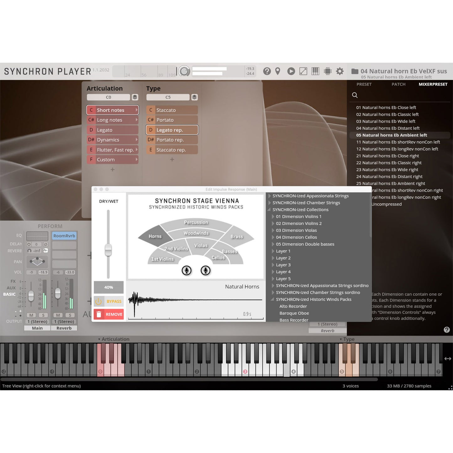 Vienna Symphonic Library Studio Natural Horn Eb