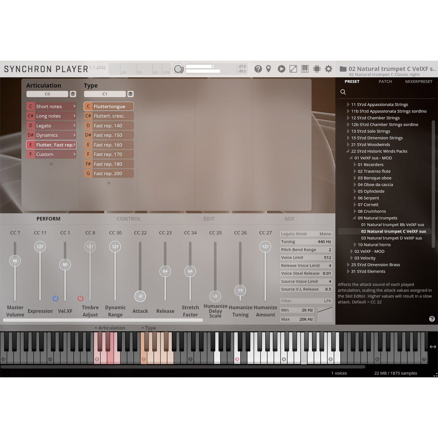 Vienna Symphonic Library Studio Natural Trumpet