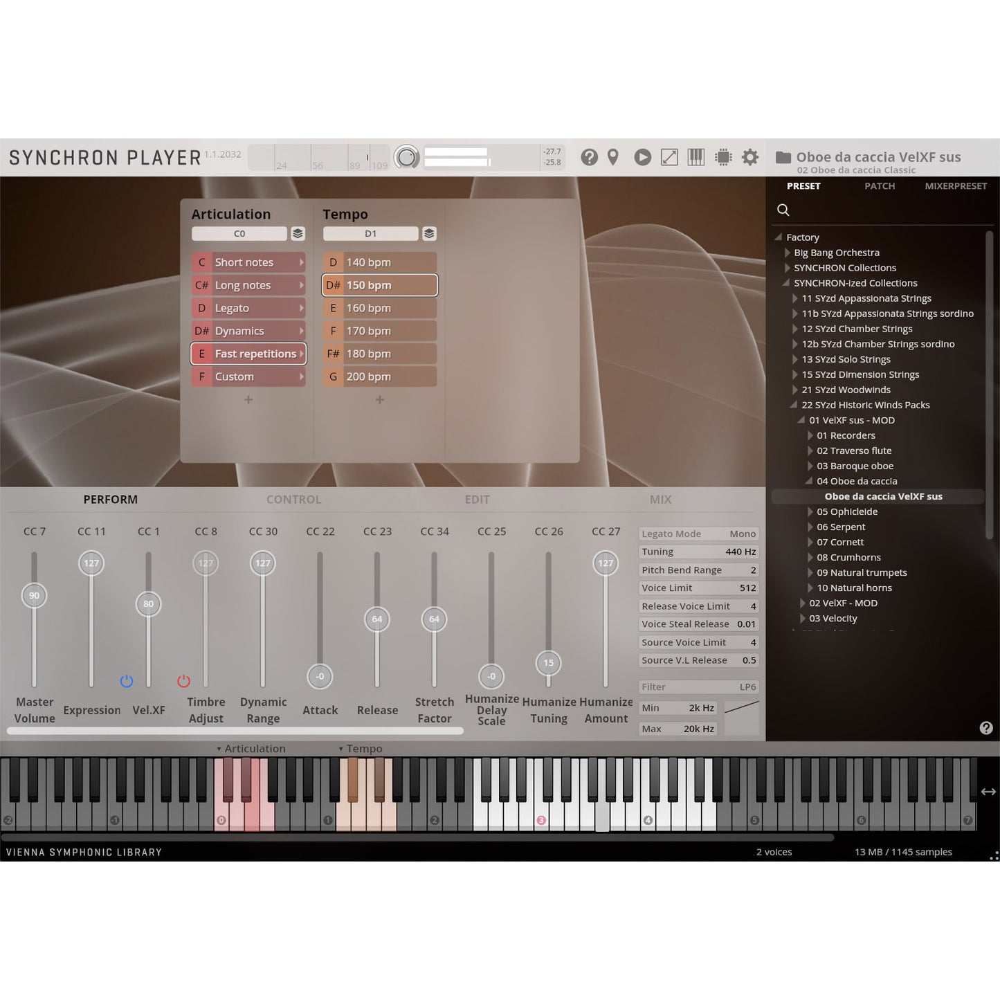 Vienna Symphonic Library Studio Oboe Da Caccia