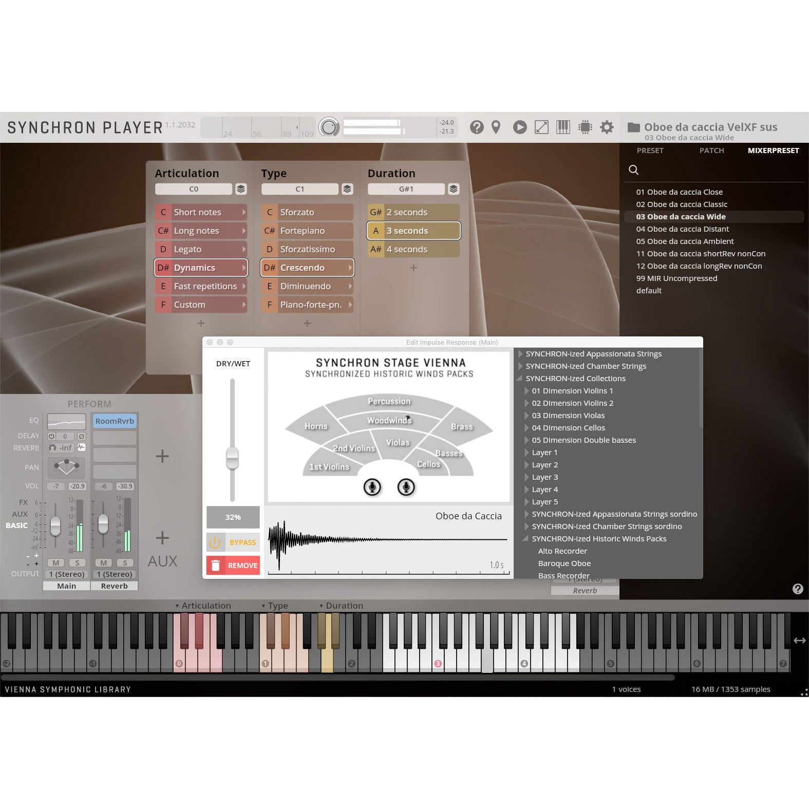 Vienna Symphonic Library Studio Oboe Da Caccia