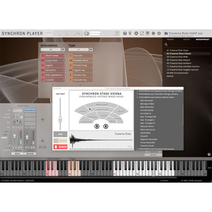 Vienna Symphonic Library Studio Traverso Flute