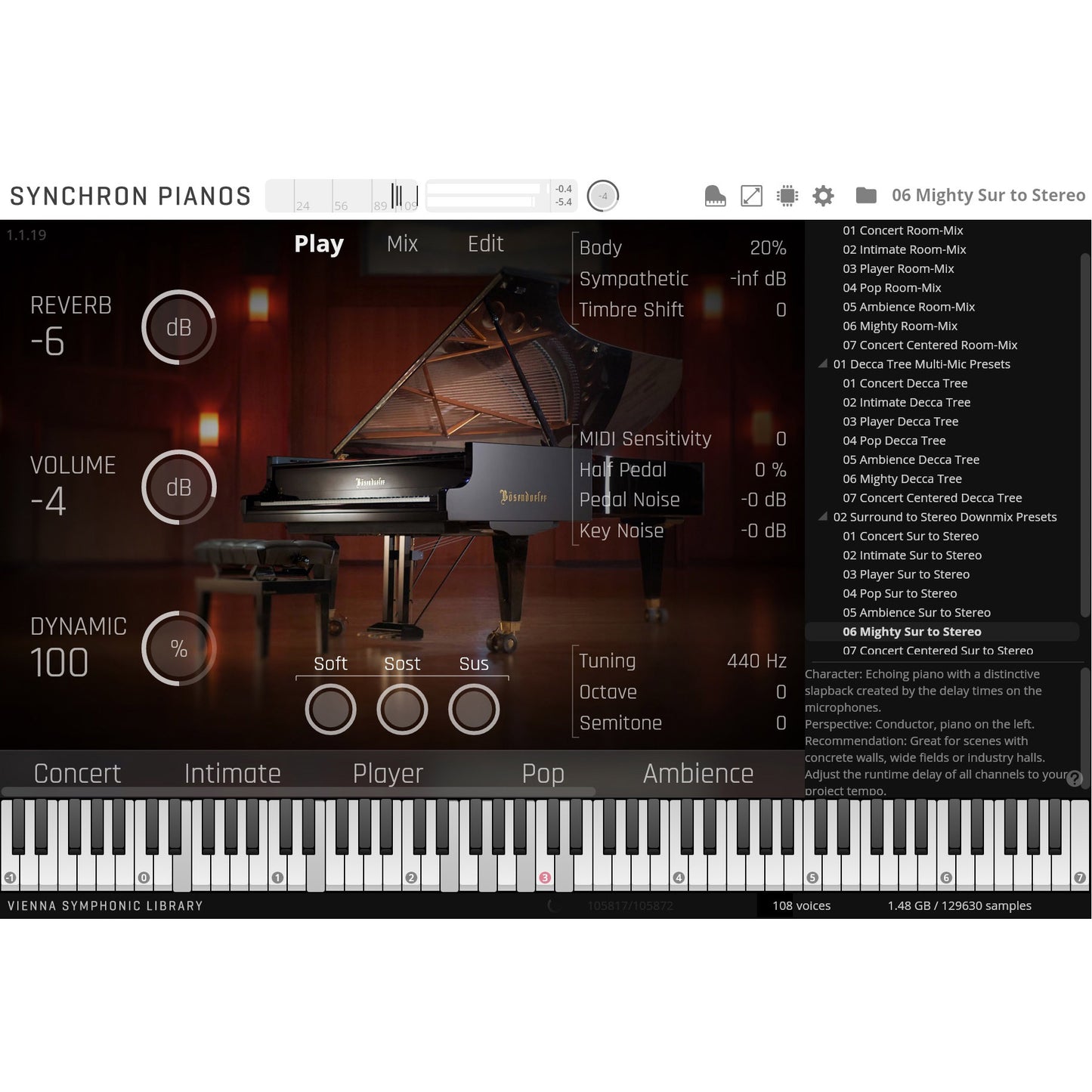 Vienna Synchron Bösendorfer Imperial