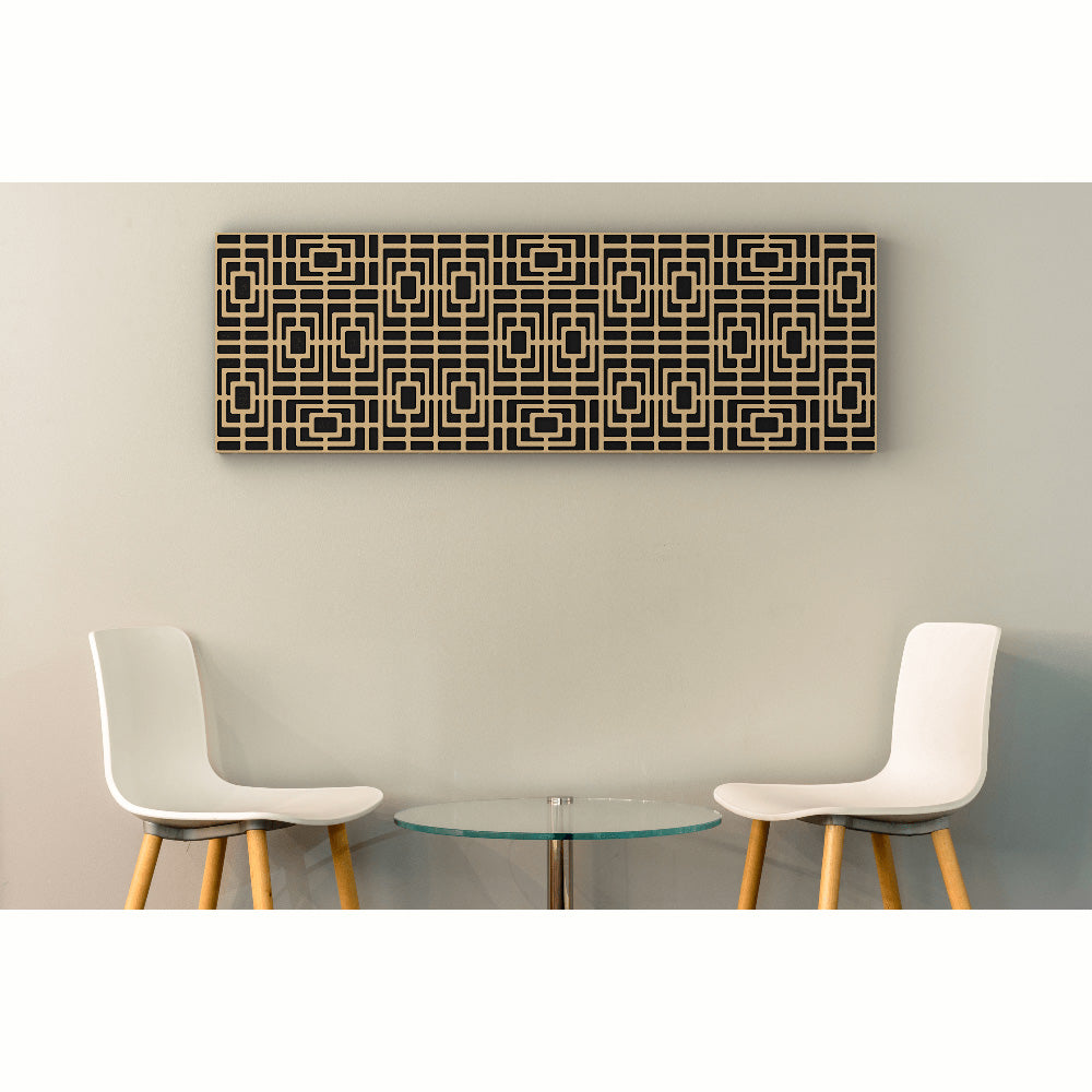 ViCoustic VicPattern Ultra Symmetric (Brown Oak 3-Unit)