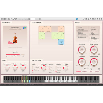 Vienna Symphonic Library Synchron Duality Strings (Colors)