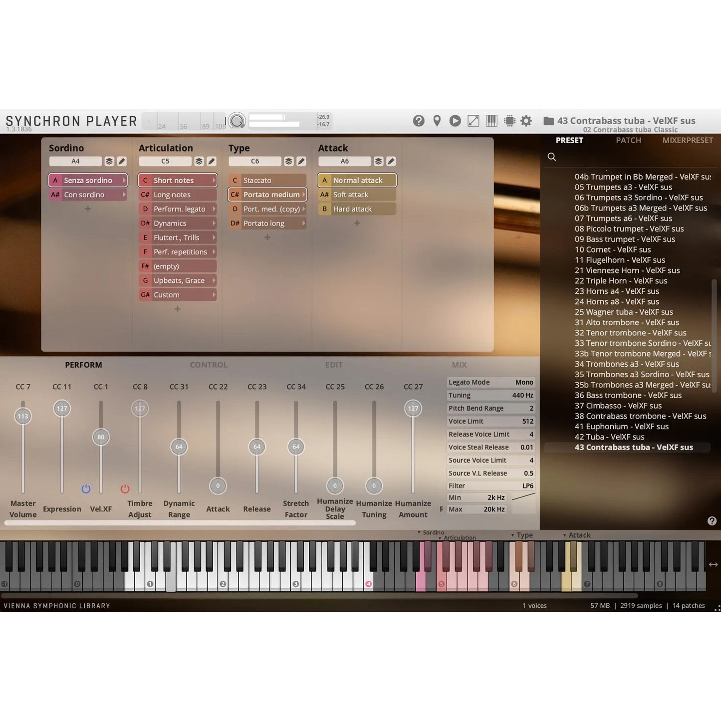 Vienna Symphonic Library Studio Contrabass Tuba