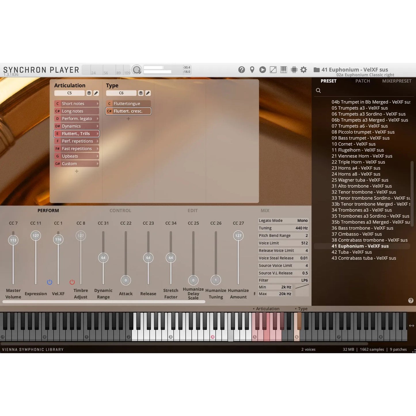 Vienna Symphonic Library Studio Euphonium