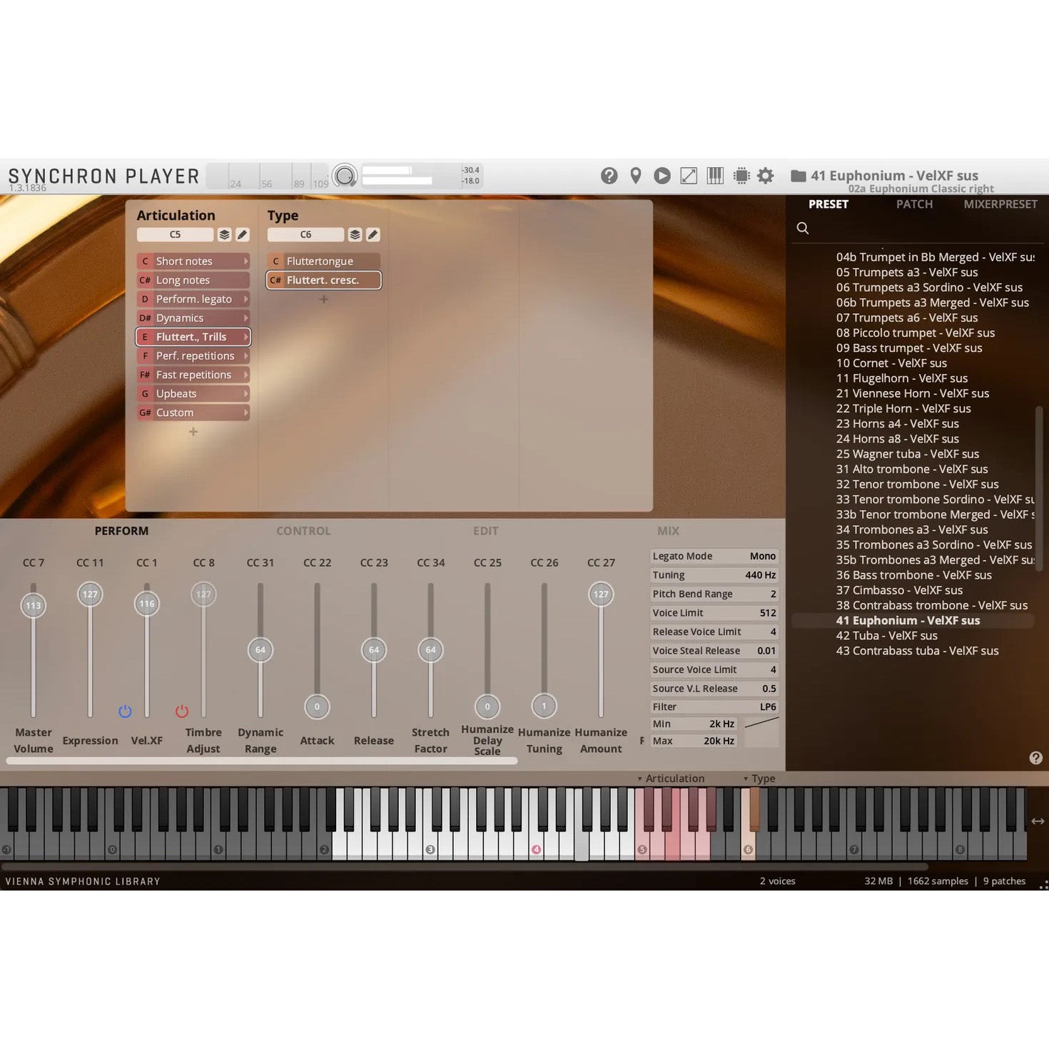 Vienna Symphonic Library Studio Euphonium