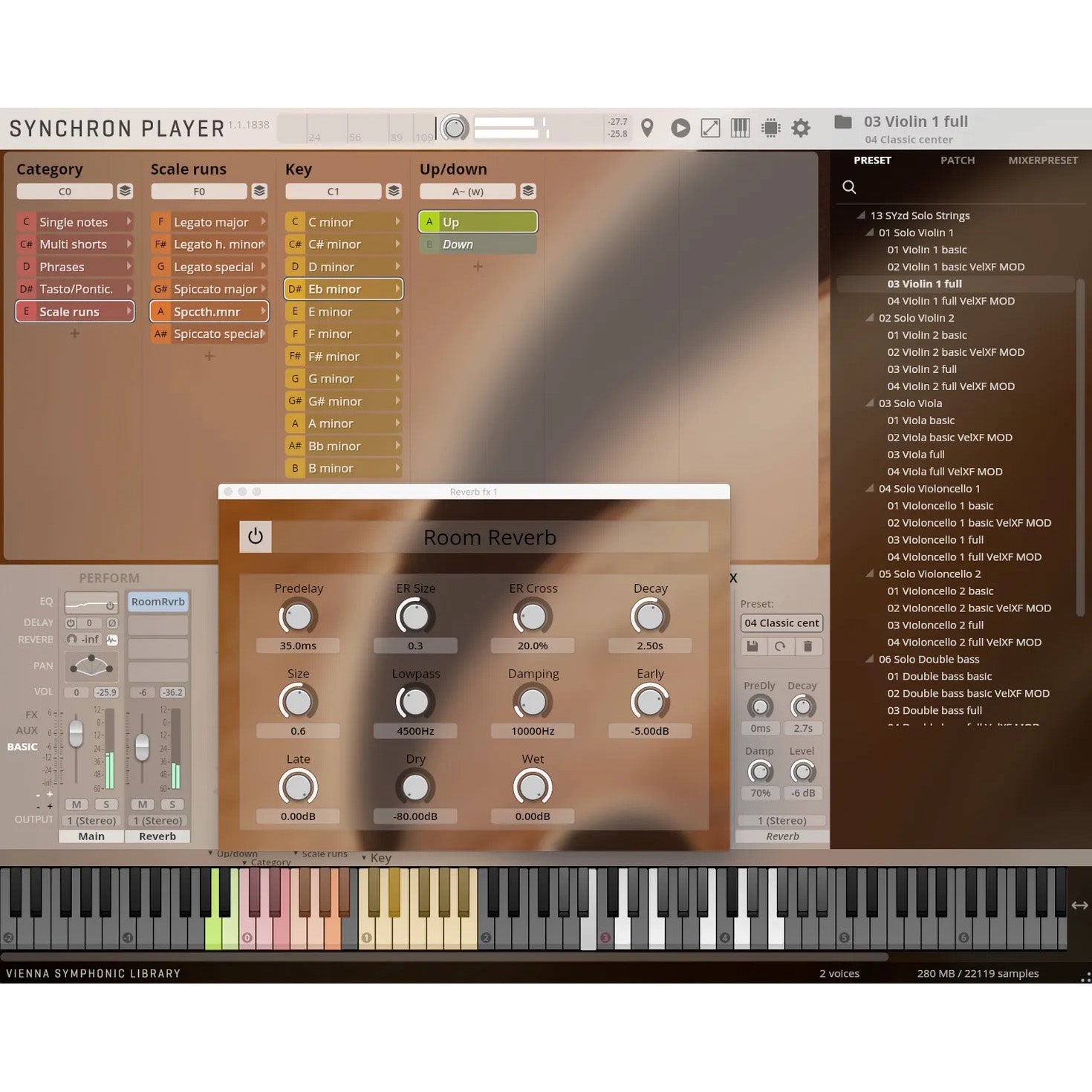 Vienna Symphonic Library Studio Solo Strings (sordino)