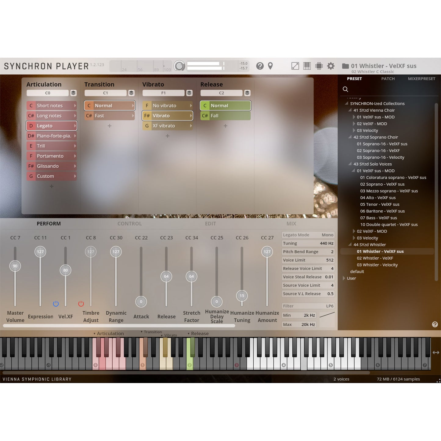 Vienna Symphonic Library Studio Whistler