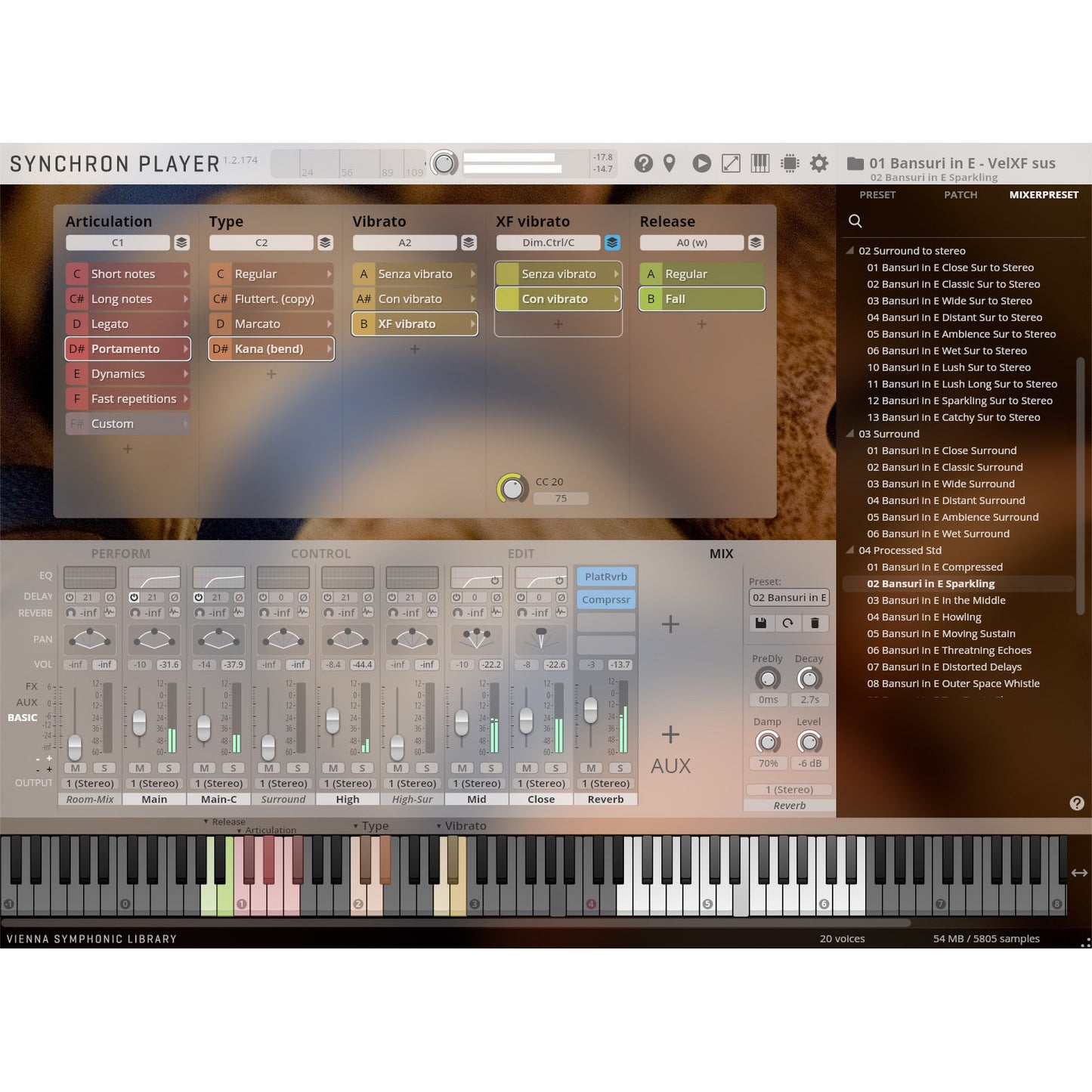 Vienna Symphonic Library Synchron Bansuris