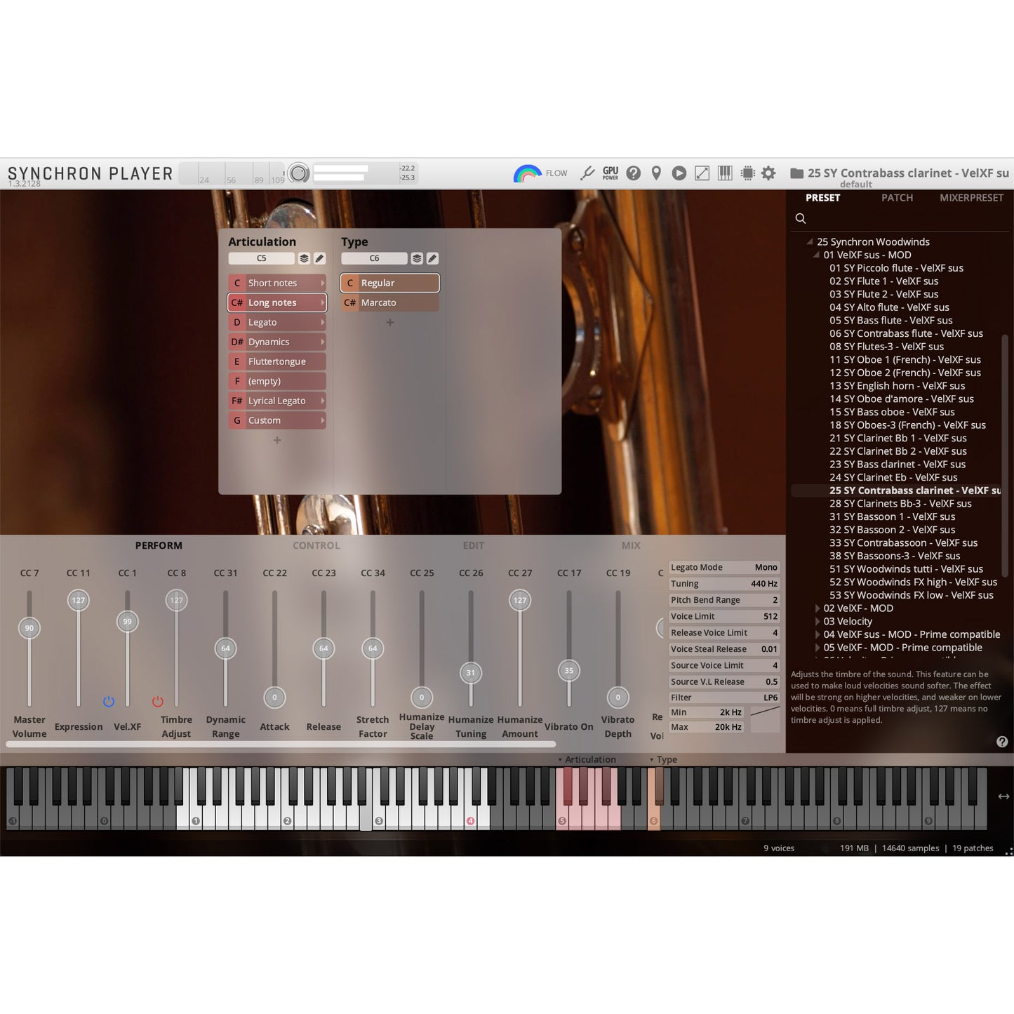 Vienna Symphonic Library Synchron Contrabass Clarinet