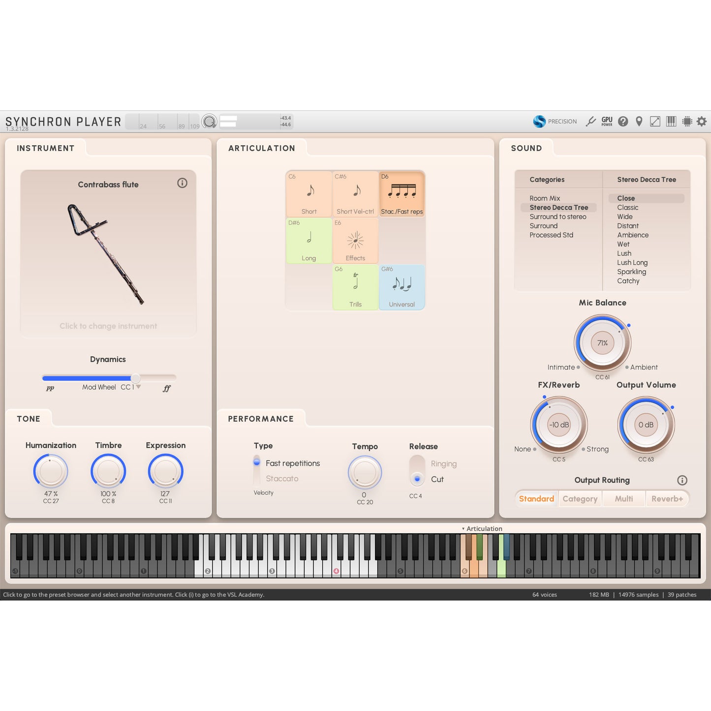 Vienna Symphonic Library Synchron Contrabass Flute