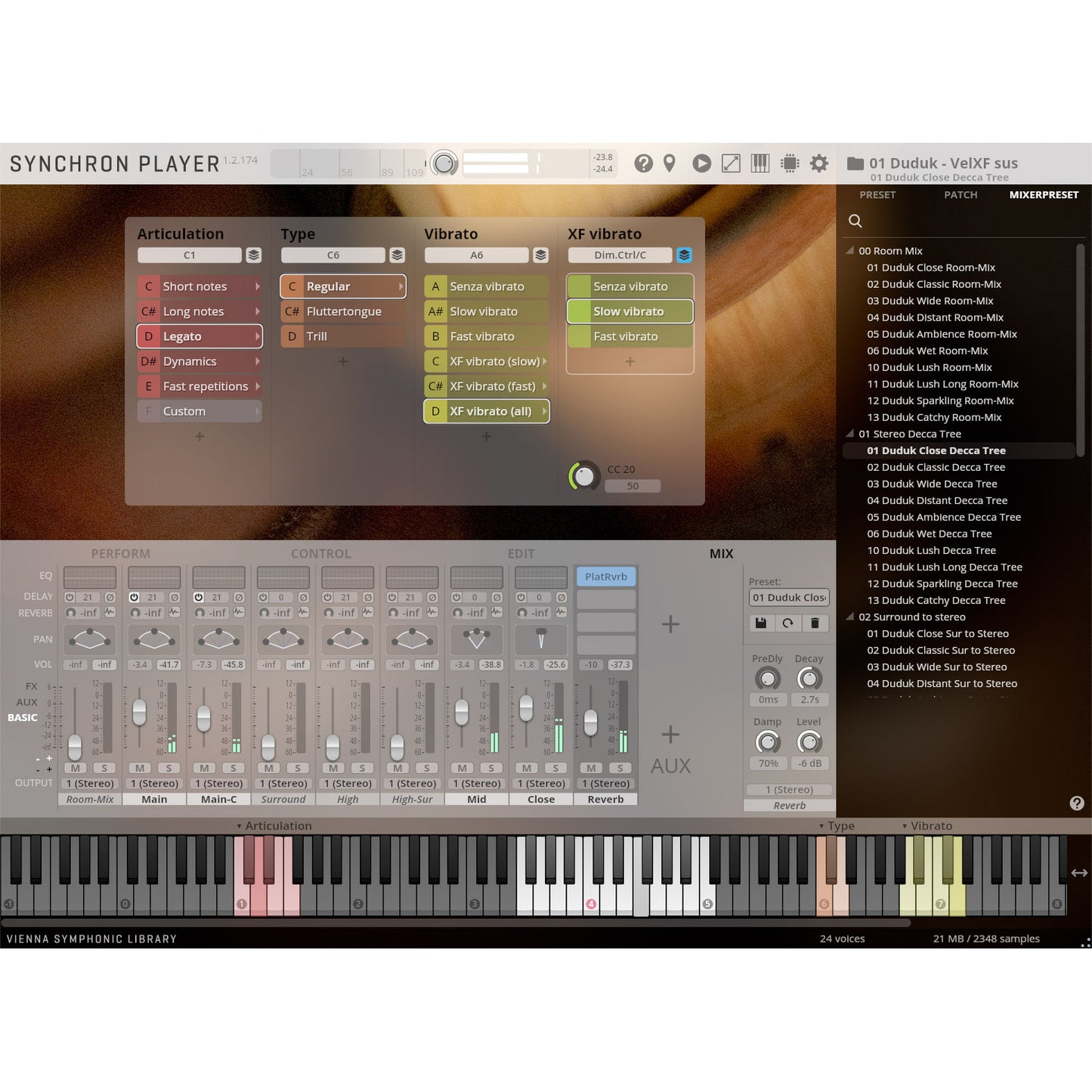 Vienna Symphonic Library Synchron Duduks