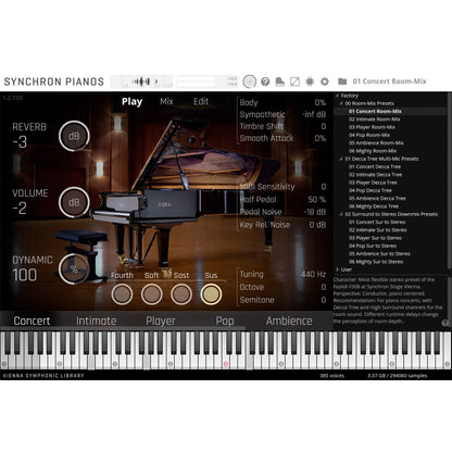 Vienna Symphonic Library Synchron Fazioli F308