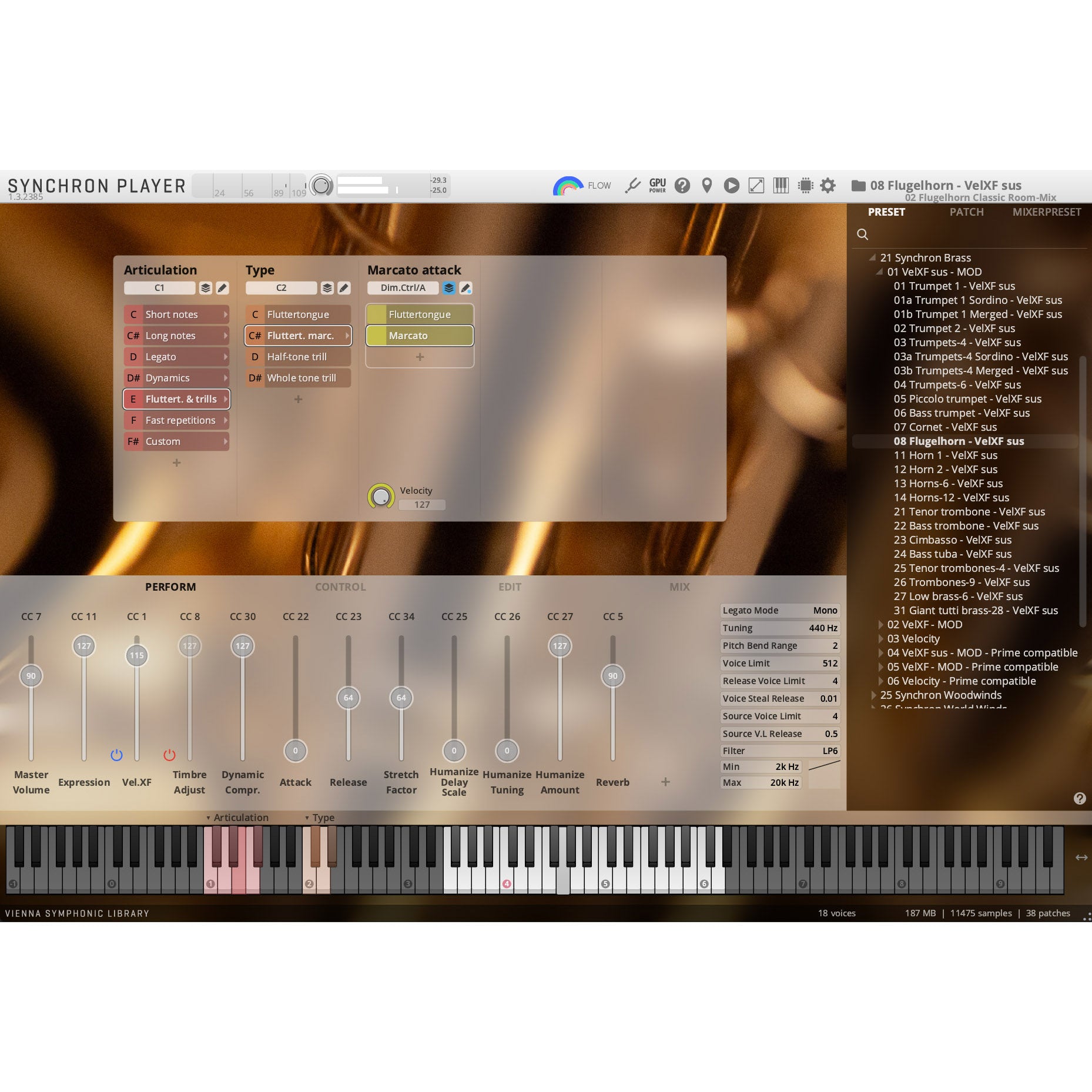 Vienna Symphonic Library Synchron Flugelhorn