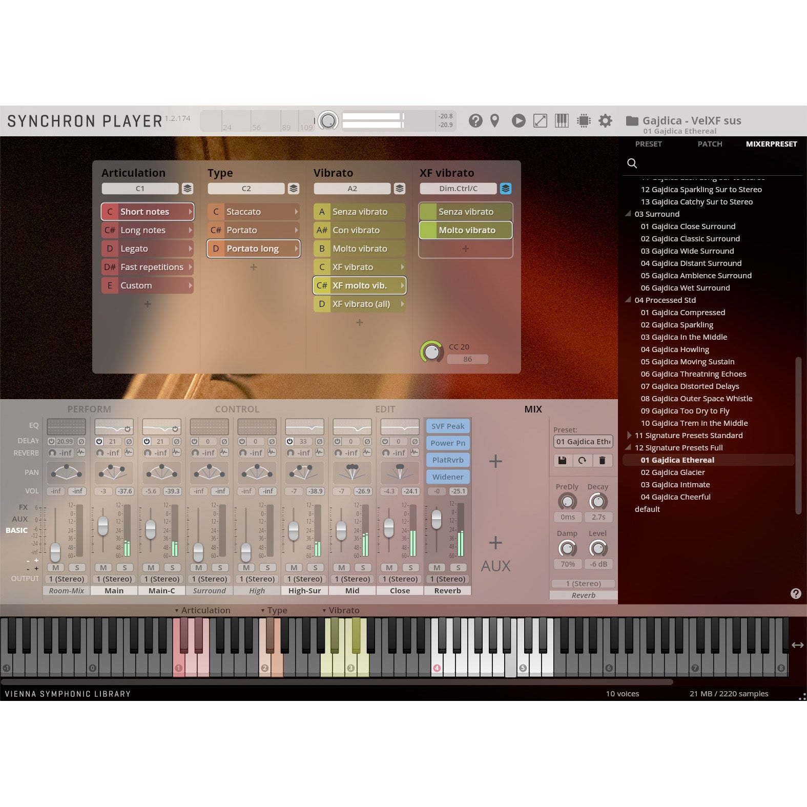 Vienna Symphonic Library Synchron Gajdica