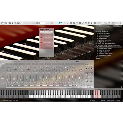 Vienna Symphonic Library Synchron Harpsichord (Blanchet)