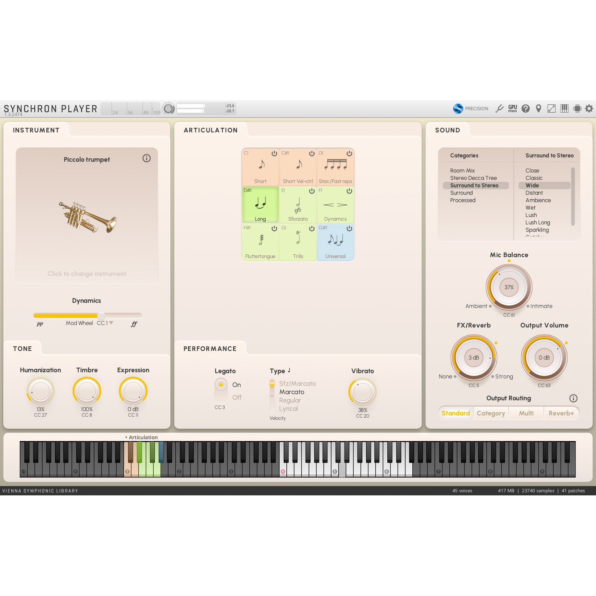 Vienna Symphonic Library Synchron Piccolo Trumpet