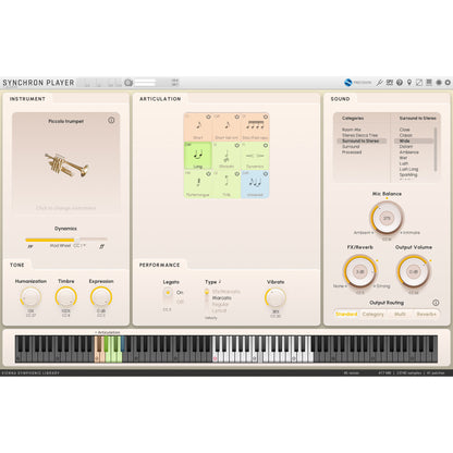 Vienna Symphonic Library Synchron Piccolo Trumpet