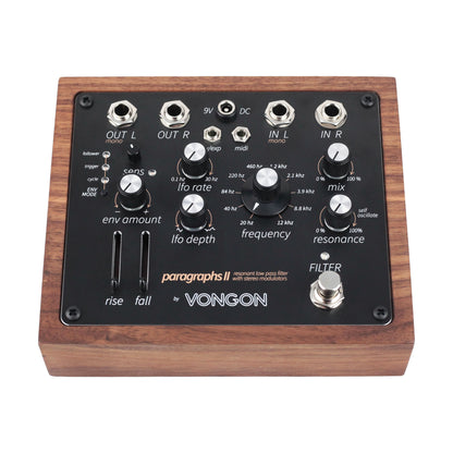 Vongon Paragraphs II Resonant Low Pass Filter with Stereo Modulators