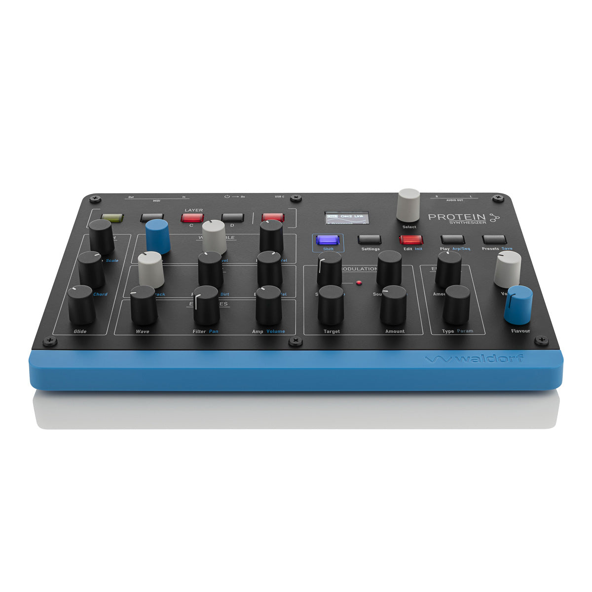 Waldorf Protein Wavetable Desktop Synthesizer (8-Voice)