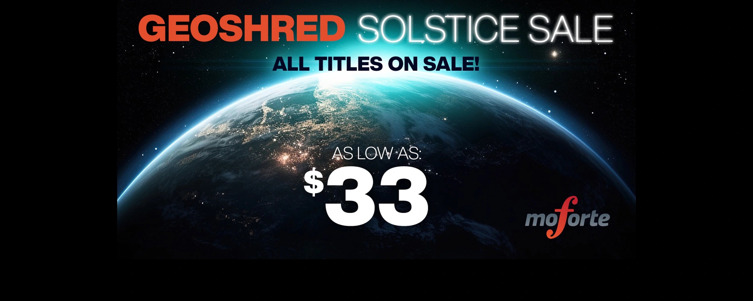 moForte GeoShred Sale