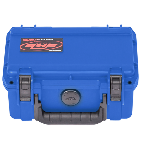 SKB 3i-0705-3A-C iSeries Utility Case (Blue - Cubed Foam) - Waterproof Injection Molded