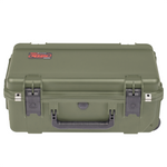 SKB 3i-2011-7M-E iSeries Utility Case (Olive - Empty) - Retractable Handle & Wheels - Waterproof Injection Molded