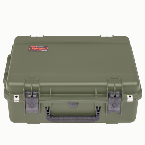 SKB 3i-2015-7M-E iSeries Utility Case (Olive - Empty) - Waterproof Injection Molded