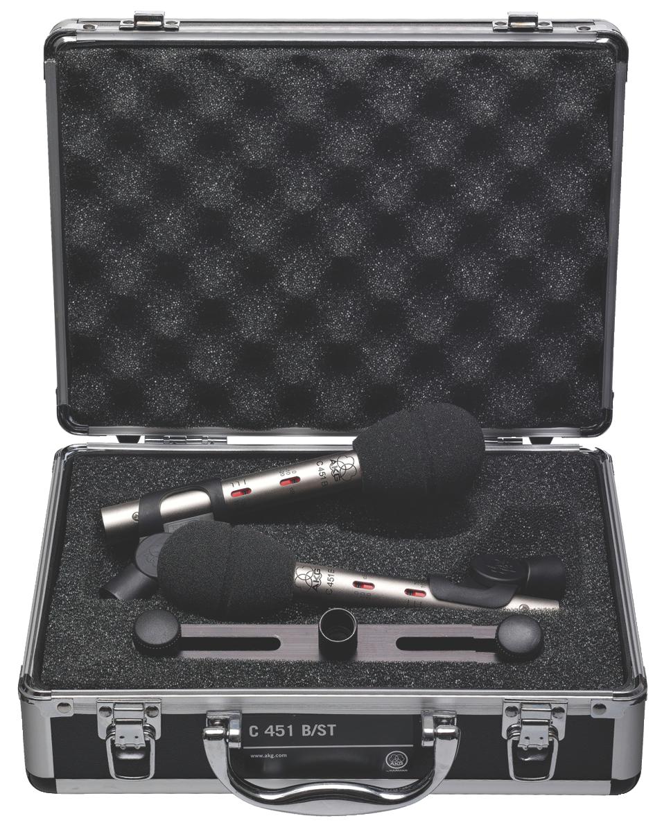 AKG C451 B Matched Pair Condenser Microphone