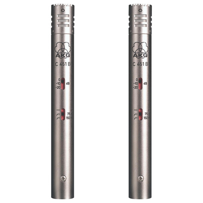 AKG C451 B Matched Pair Condenser Microphone
