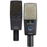 AKG C414 XLS Condenser Microphone Matched Stereo Pair