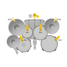AKG Drum Set Concert 1 Professional Microphone Set
