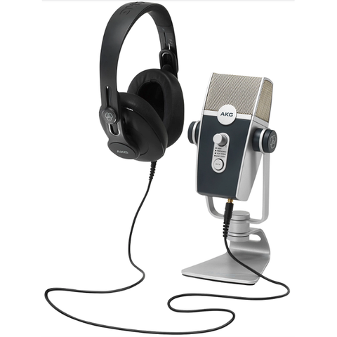 AKG Podcaster Essentials (Lyra USB Microphone and K371 Headphones)